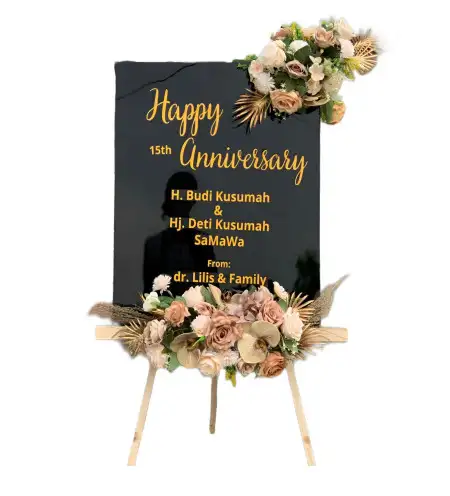 Papan Bunga Akrilik Bukik Barisan